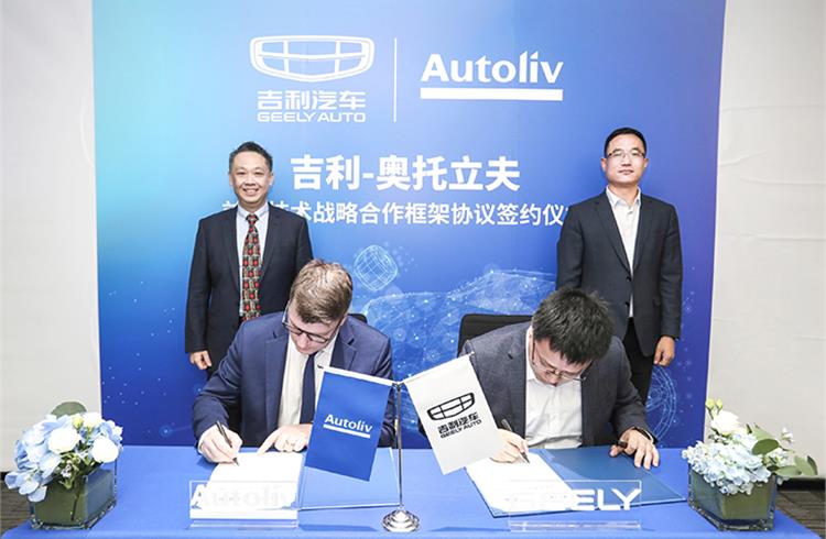 Autoliv and Geely to develop advanced safety tech for future vehicles